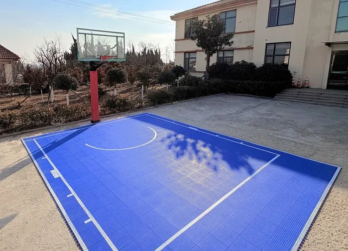 Basketball Court (Flooring) 18FT x 24Ft with Net Included ~New!
