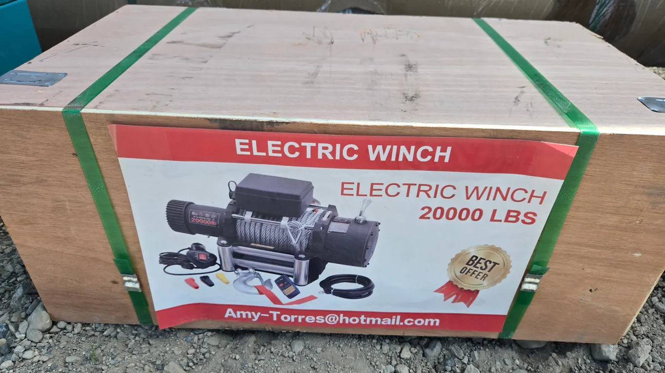 Hanbase 20000LB Electric Winch~New!