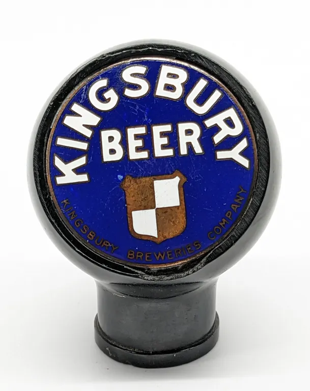 BALL TAP KNO BHANDLE KINGSBURY BEER WISCONSIN