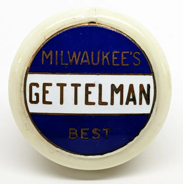 BALL TAP KNOB HANDLE MILWAUKEE'S BEST GETTELMAN BER MILWAUKEE WISCONSIN