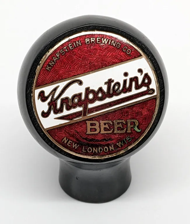 BALL TAP KNOB HANDLE KANPSTEINS BEER NEW LONDON WISCONSIN