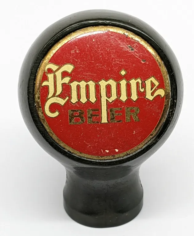 BALL TAP KNOB HANDLE EMPIRE BEER FOND DU LAC WISCONSIN (TRUE NAME)