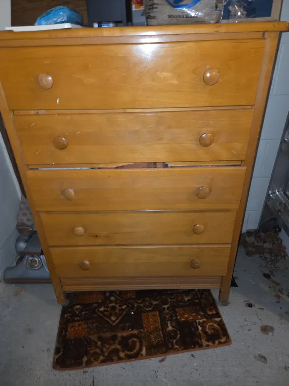 High boy wooden dresser