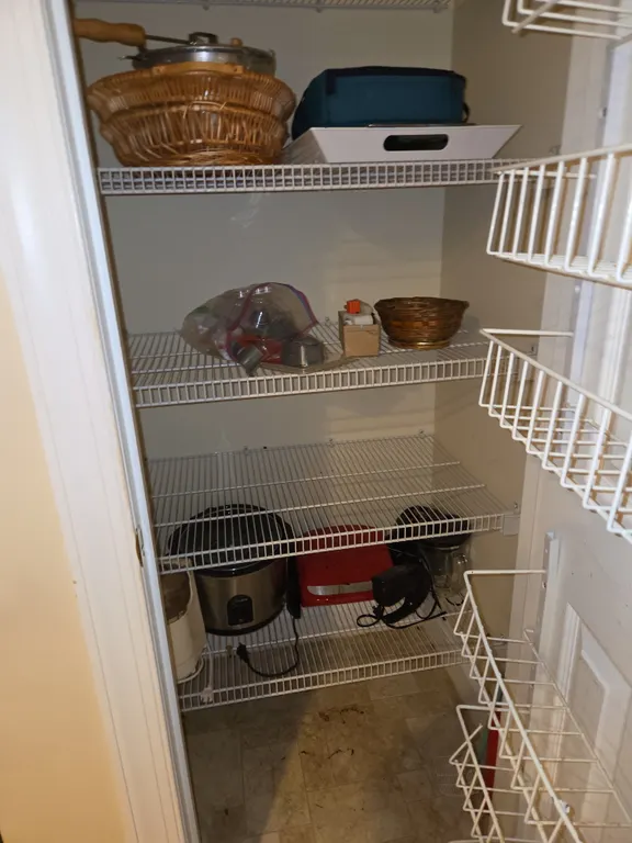 Closet clean out kitchen