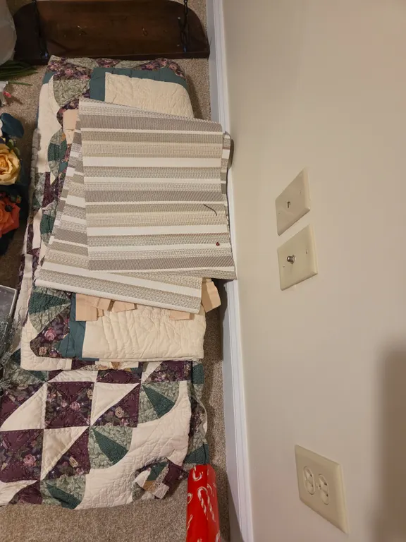 Shelving unit in quilt
