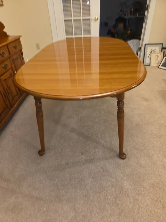 Large dining room table