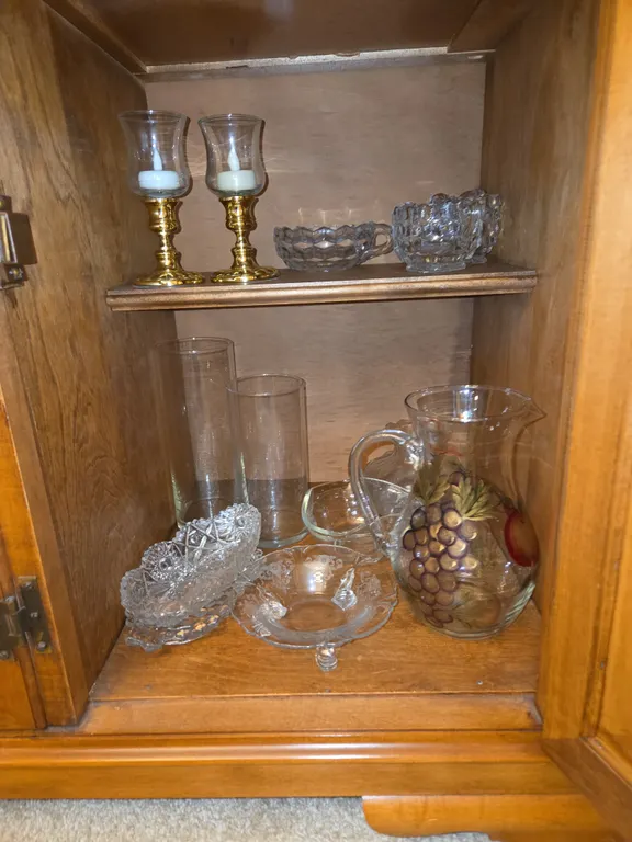 Clear glass clean out