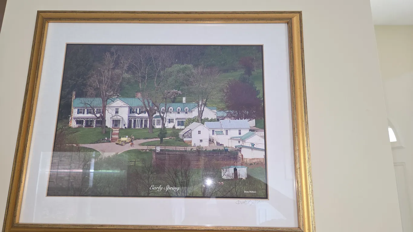 Malabar farm early spring picture by Dick Hollon