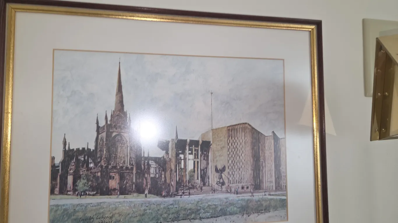 Coventry Cathedral Warwiekshire pic