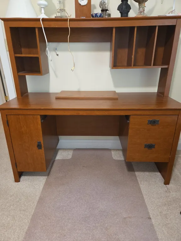 Wooden office desk very nice