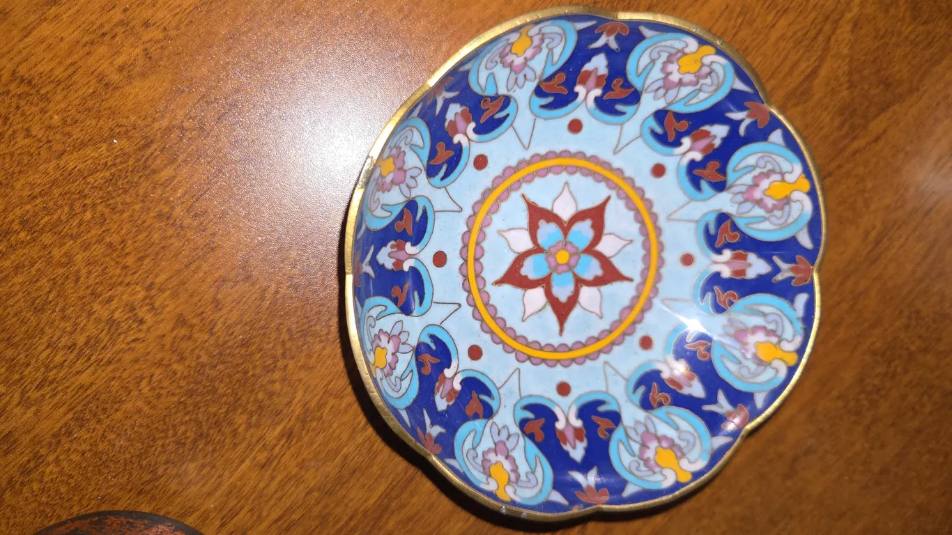 Painted turkish bowl