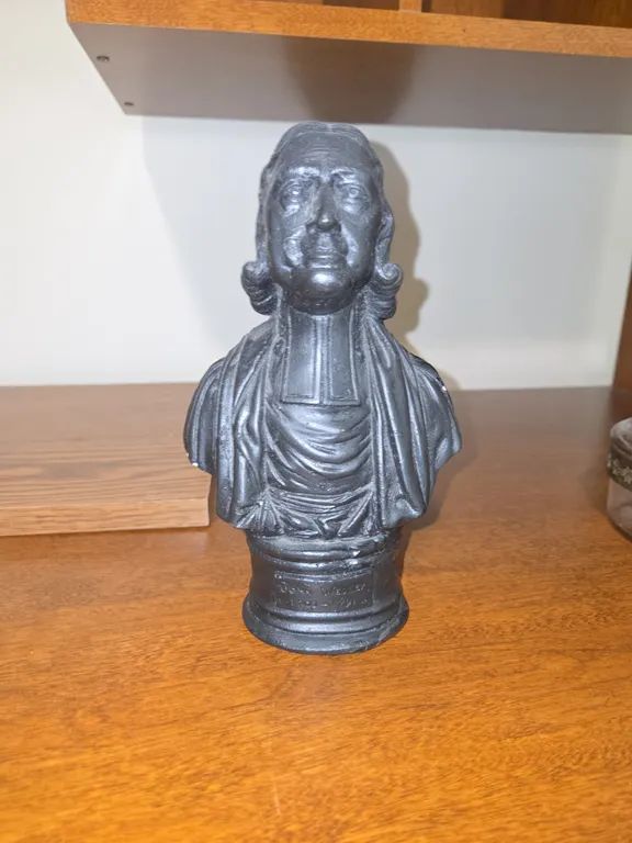 John Wesley bust
