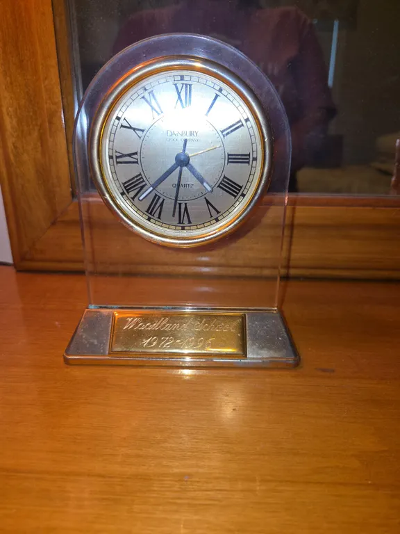 Danbury desk clock