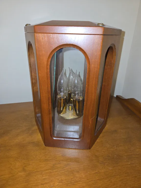 End table lamp