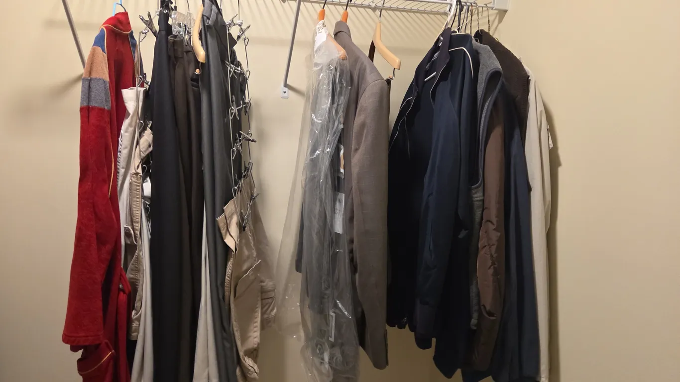 Lot of men's dress close