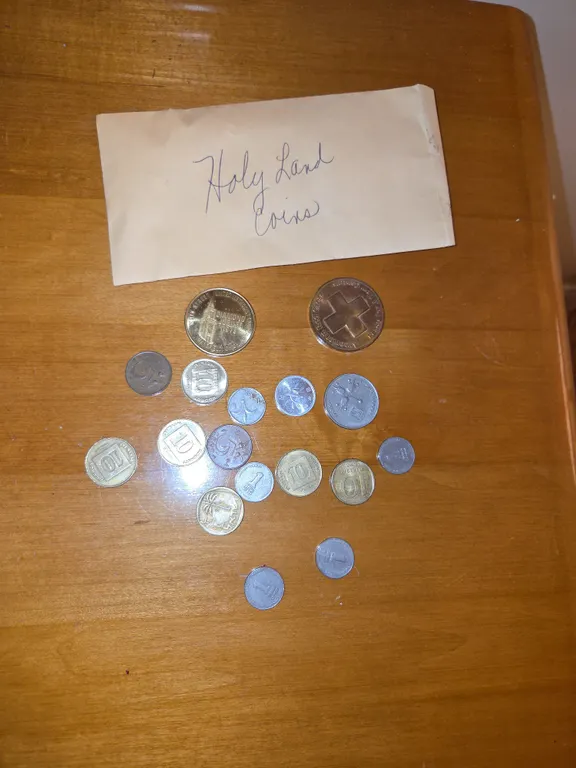 Holy land coins