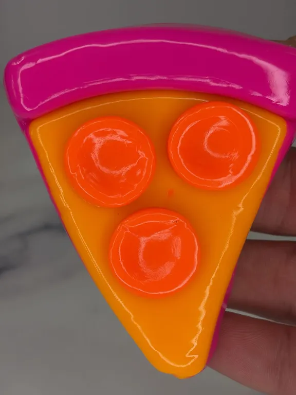 Schylling Branded Nee Doh Squeeza Pizza Stress Toy