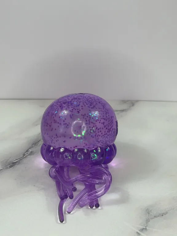 Schylling Nee Doh Jelly Squish Toy with Glitter Accents