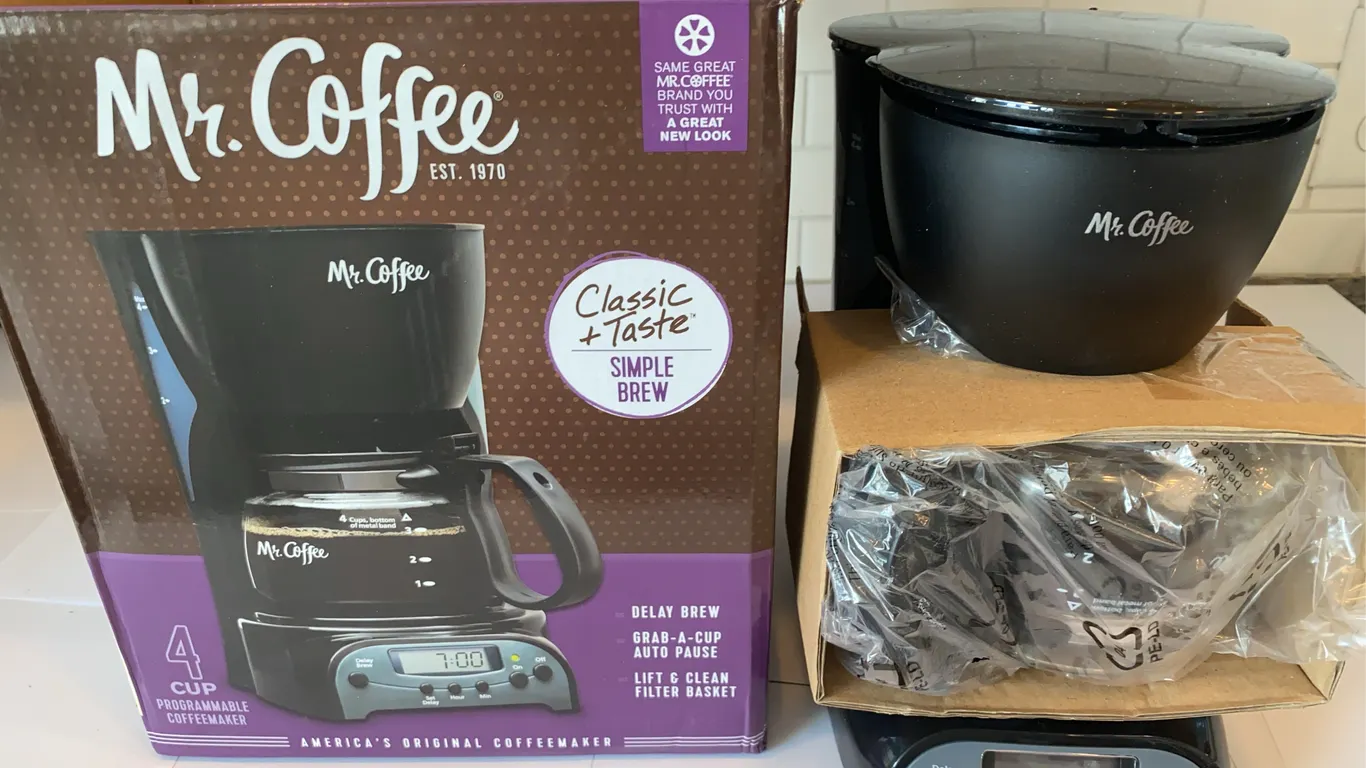 Mr. Coffee 4-Cup Programmable Coffeemaker