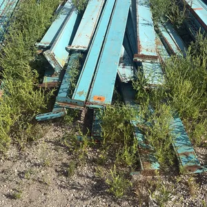 Approximately 25 beams, variety of lenths 5, 6, 7, 8, footers