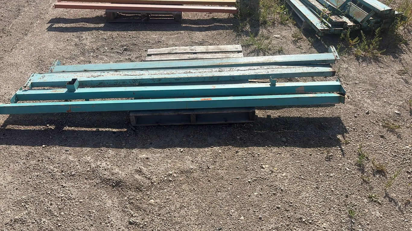 4 Beams and 9 Footers with 4, 9 Ft by 28 Ft