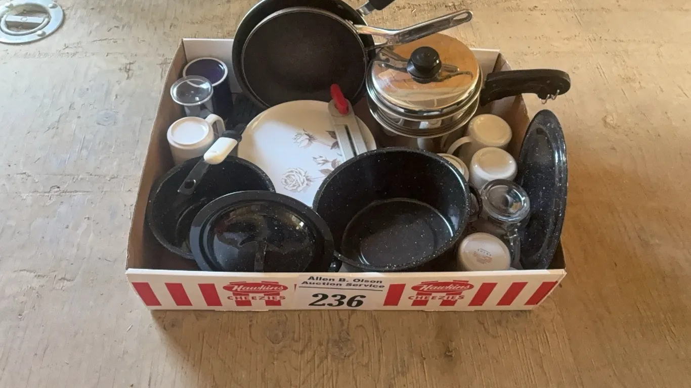 POTS, PANS & CUPS