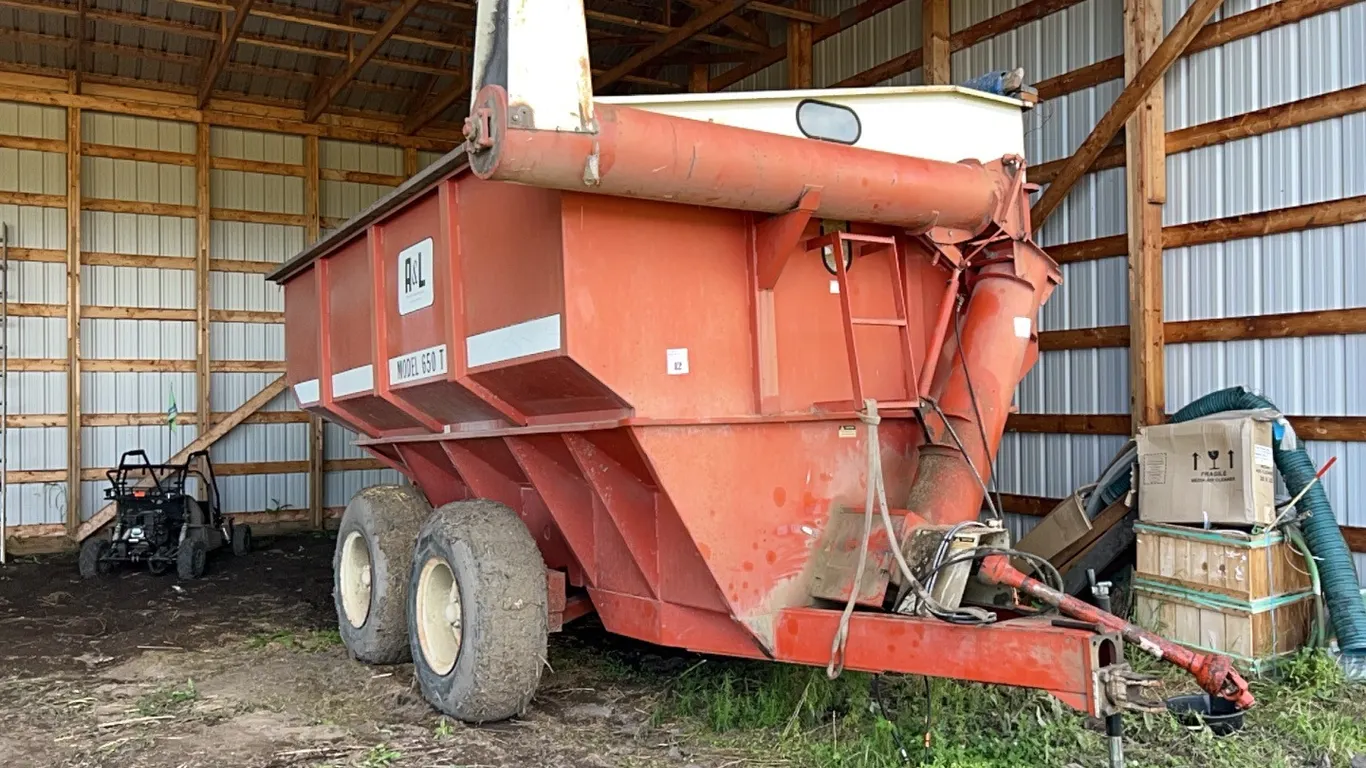 A&L 65T T/A GRAIN CART - s/n 650T-82083
