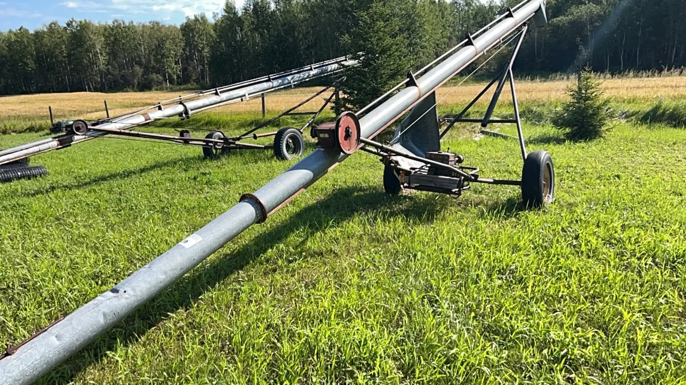MALCO 6"X24' MOTOR DRIVEN GRAIN AUGER