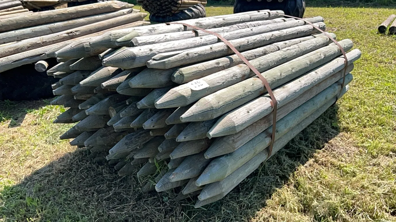 BUNDLE OF 6' 3/4" PRESSURE TREATED POSTS