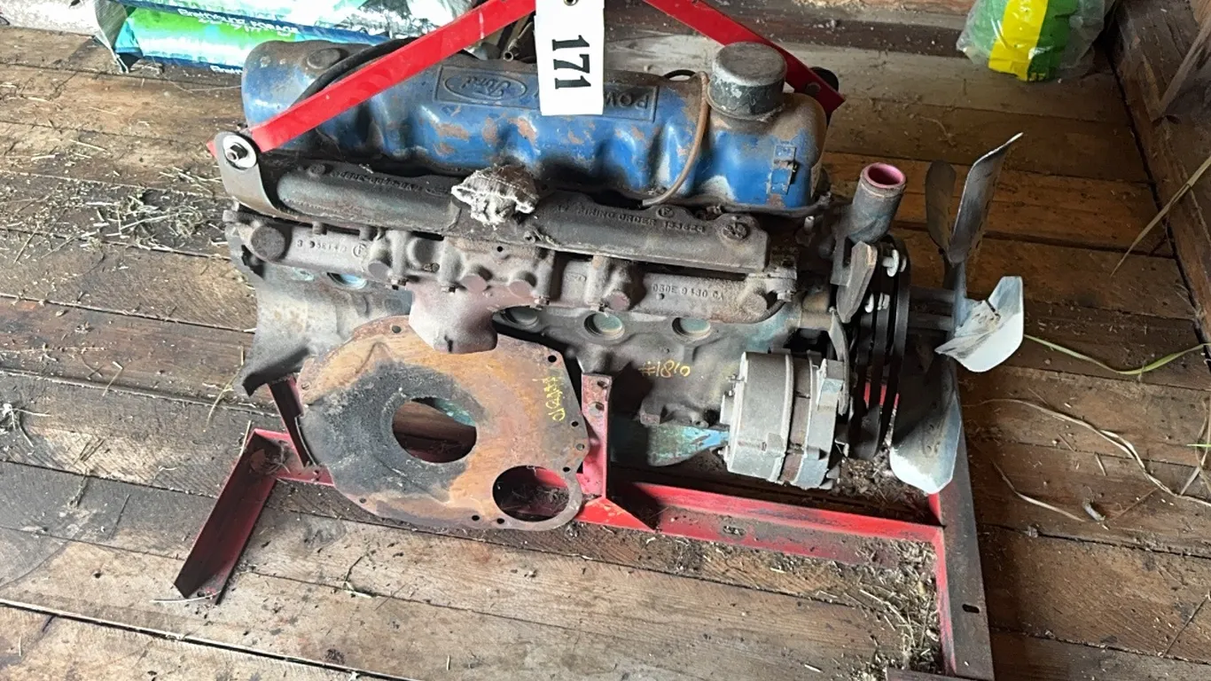 INLINE 6 CYL FORD ENGINE - CONDITION UNKNOWN