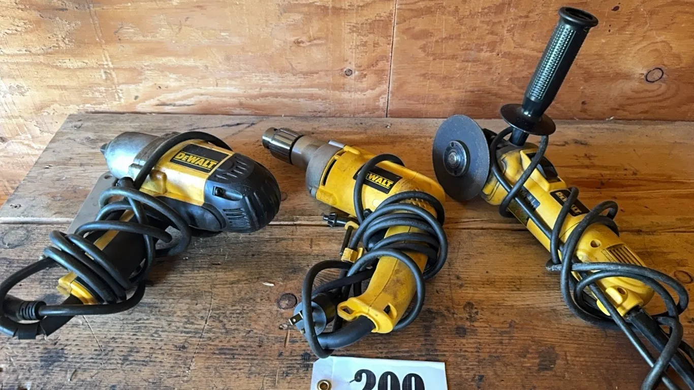 DEWALT CORDED TOOLS