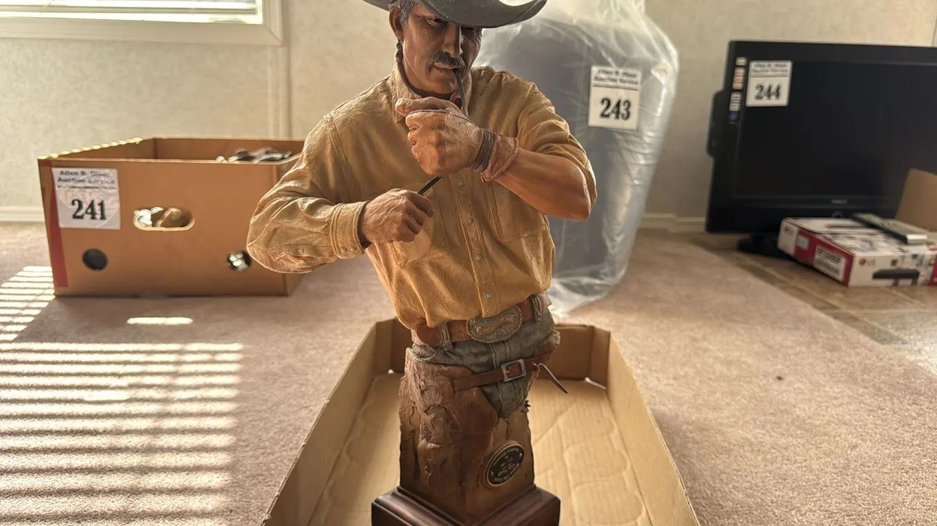 COWBOY STATUE
