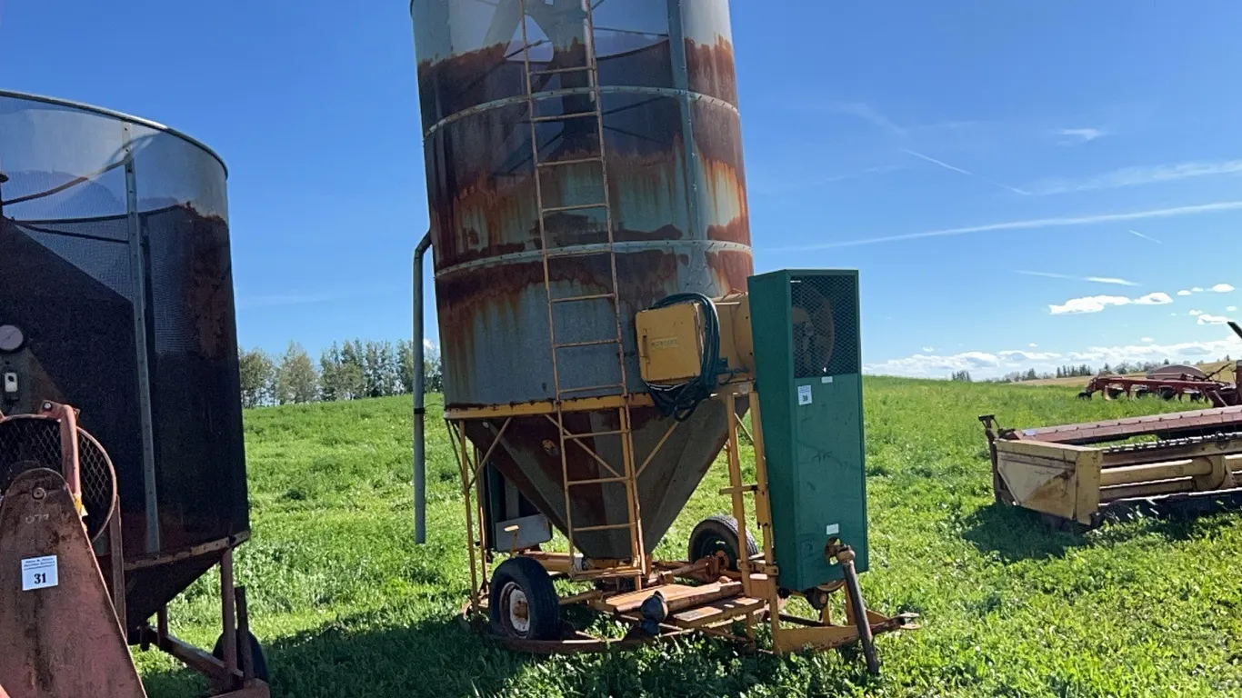 MORIDGE 400 PORTABLE BATCH GRAIN DRYER - s/n 10110