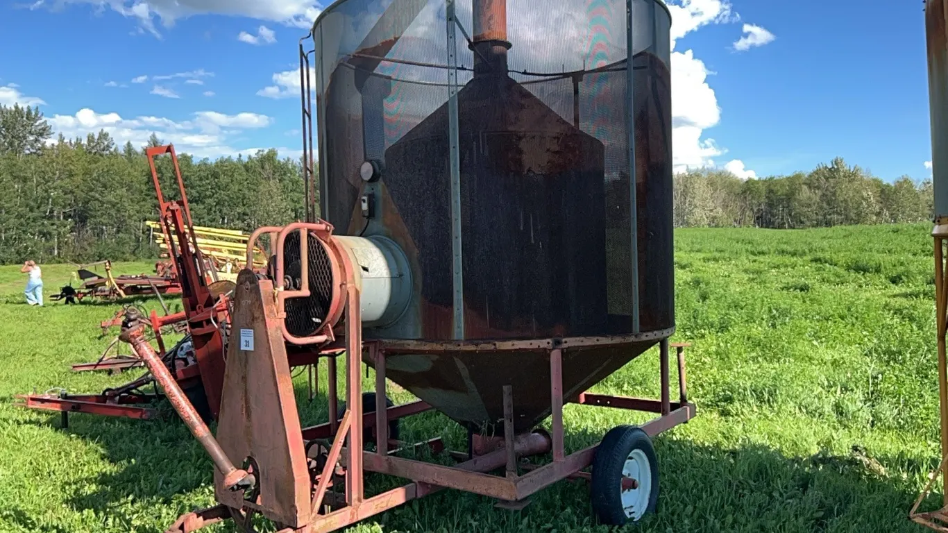 TOX O WIK BATCH GRAIN DRYER - CONDITION UNKNOWN - s/n 2428