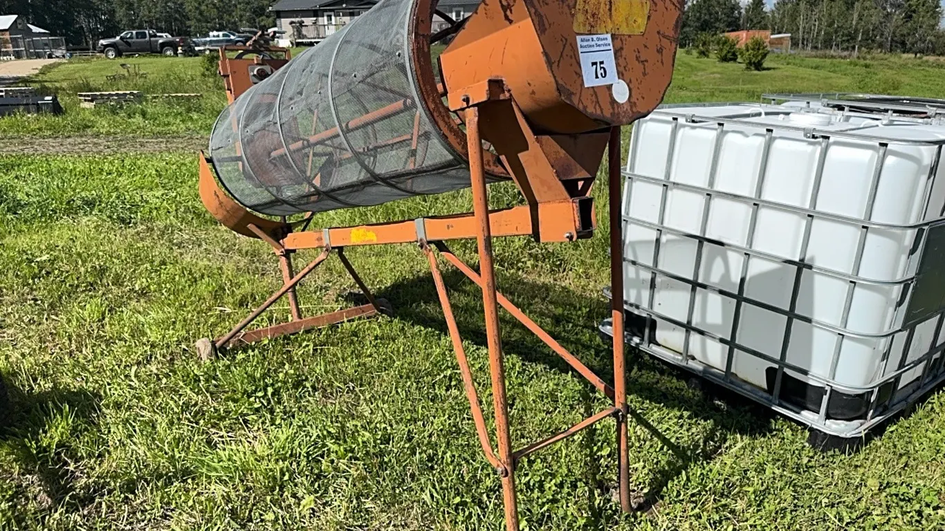 SNOWCO DRUM TYPE GRAIN CLEANER