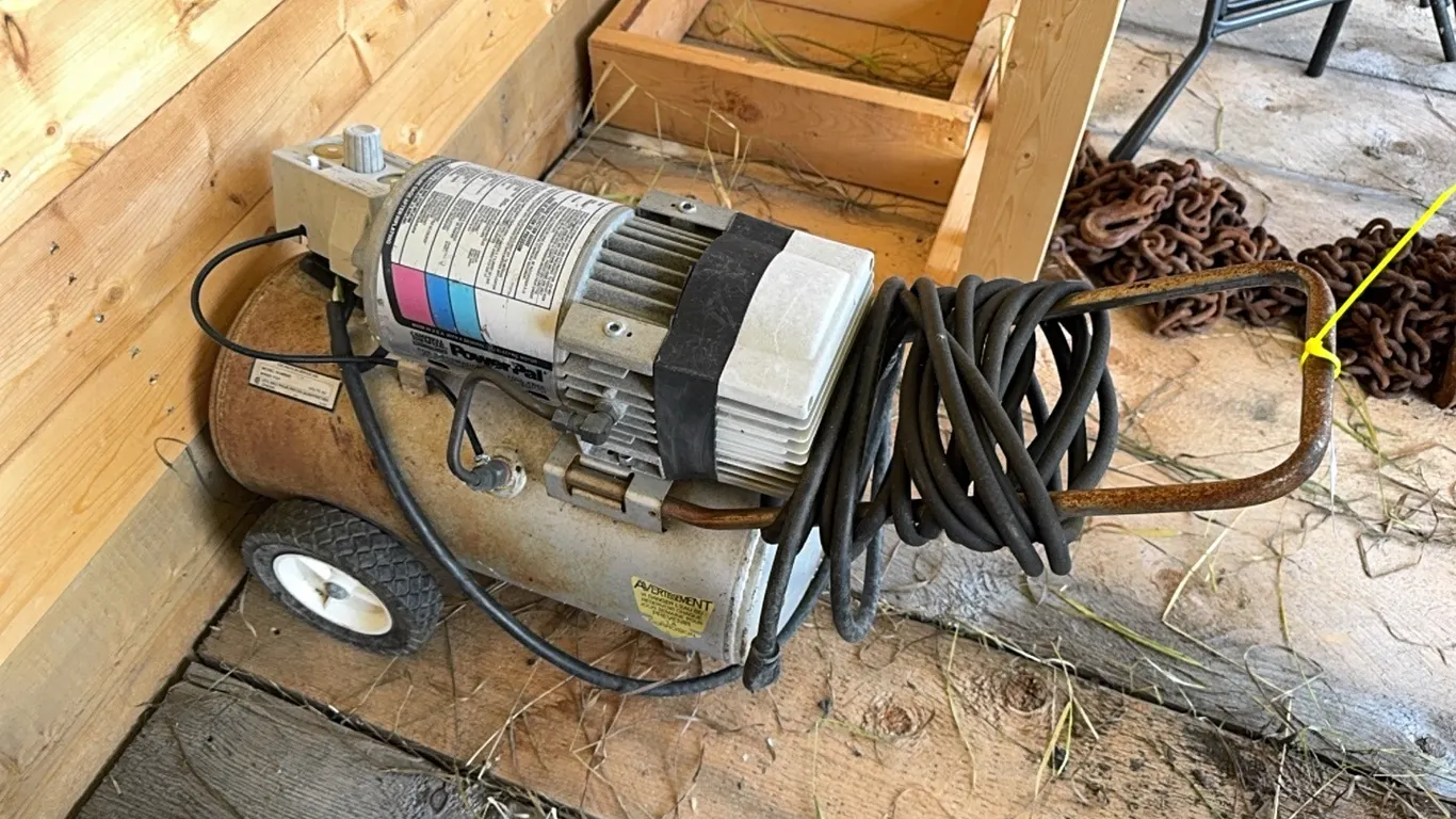POWERPAL 1 HP PORTABLE AIR COMPRESSOR