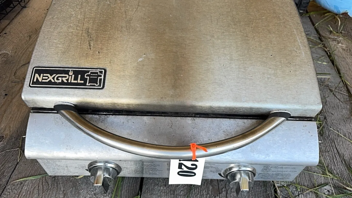 NEX GRILL PORTABLE TABLE TOP BBQ - NO HOSE