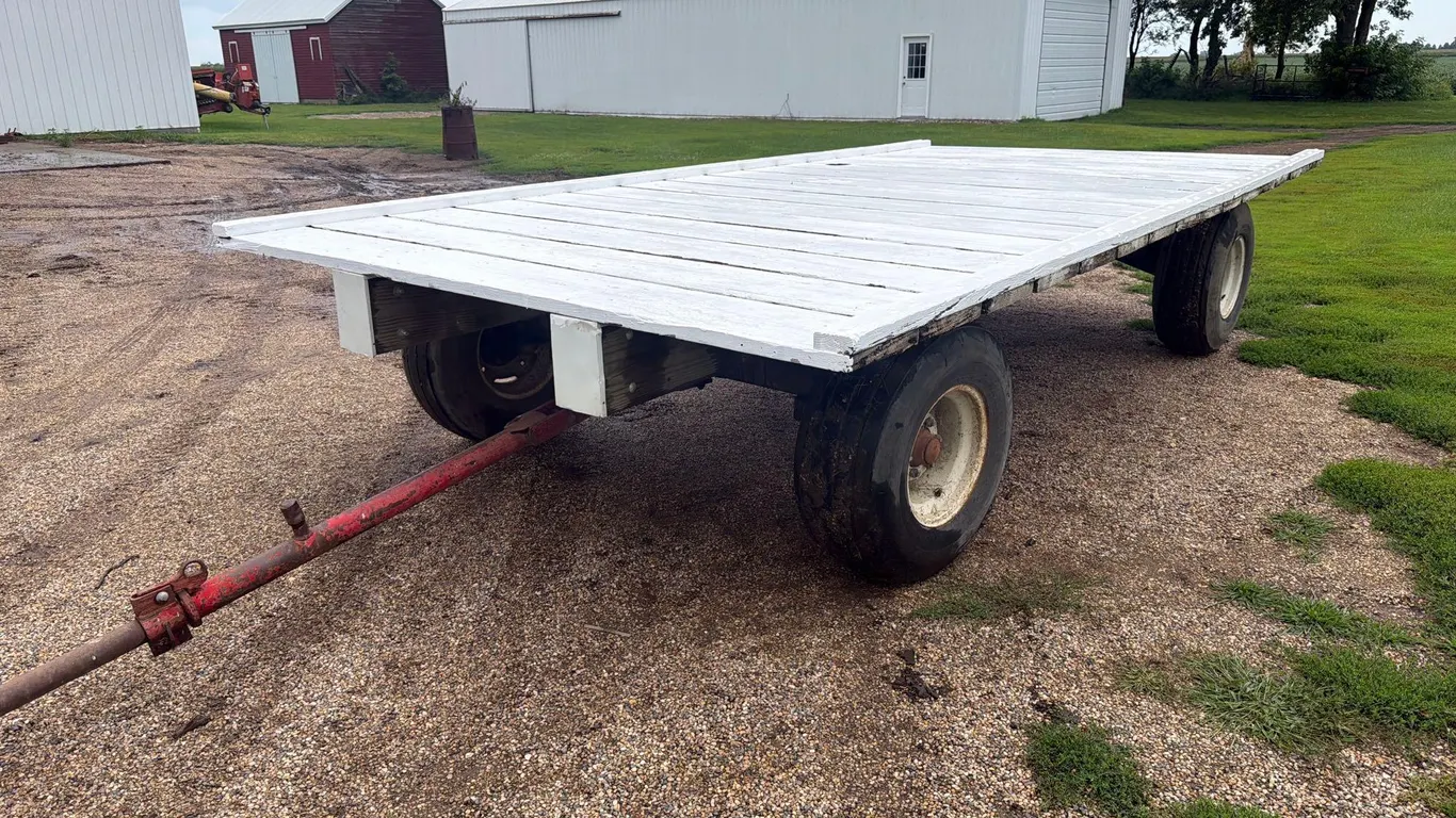 8ft x 16ft Wood Flatbed