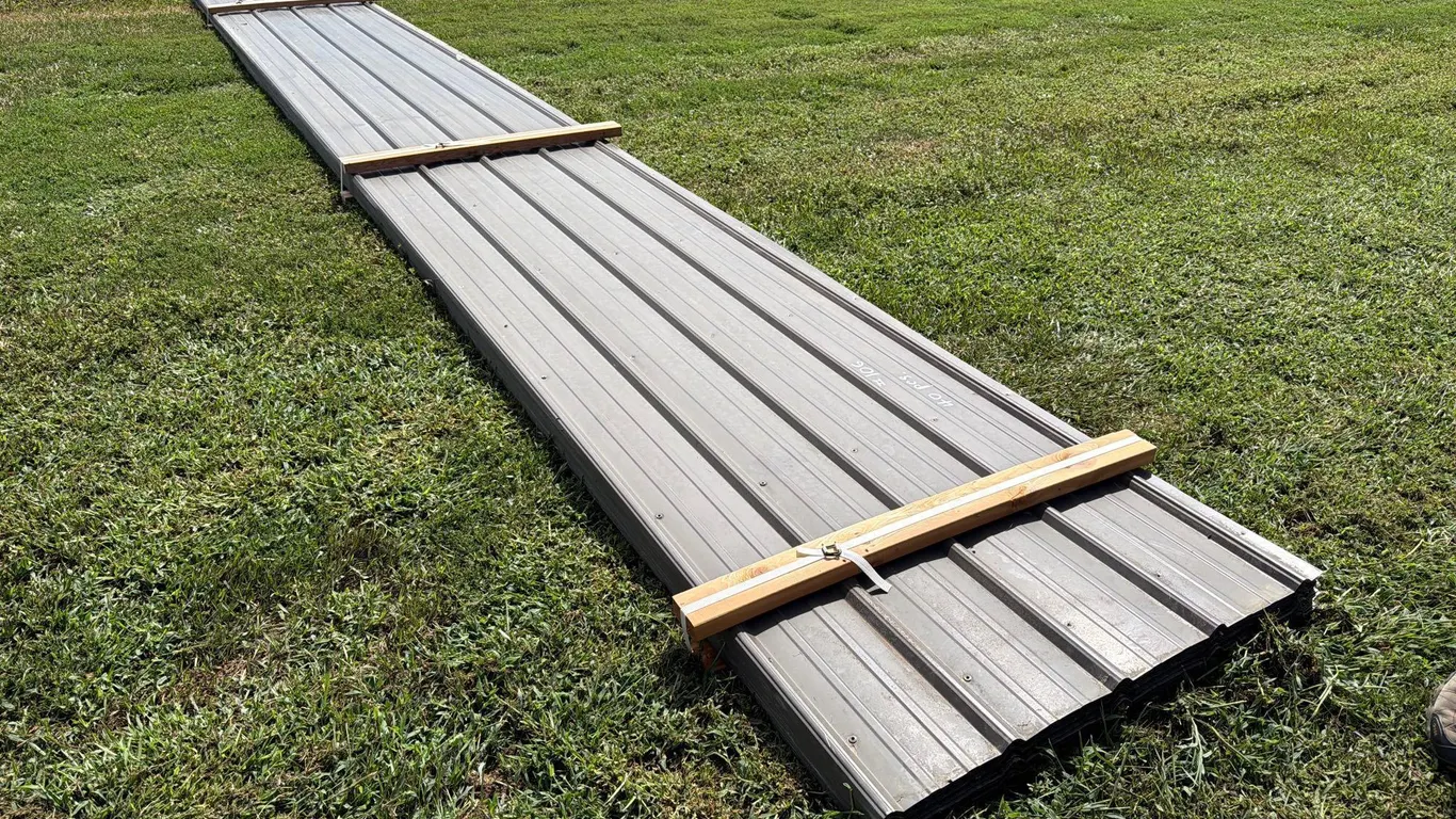 Bundle Of Used Steel
