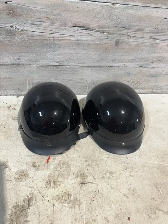 Motorcycle helmets, xl and medium