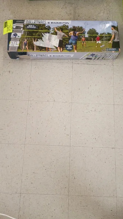 EastPoint 2-in-1 Premium volleyball and badminton combo set. In original packaging.