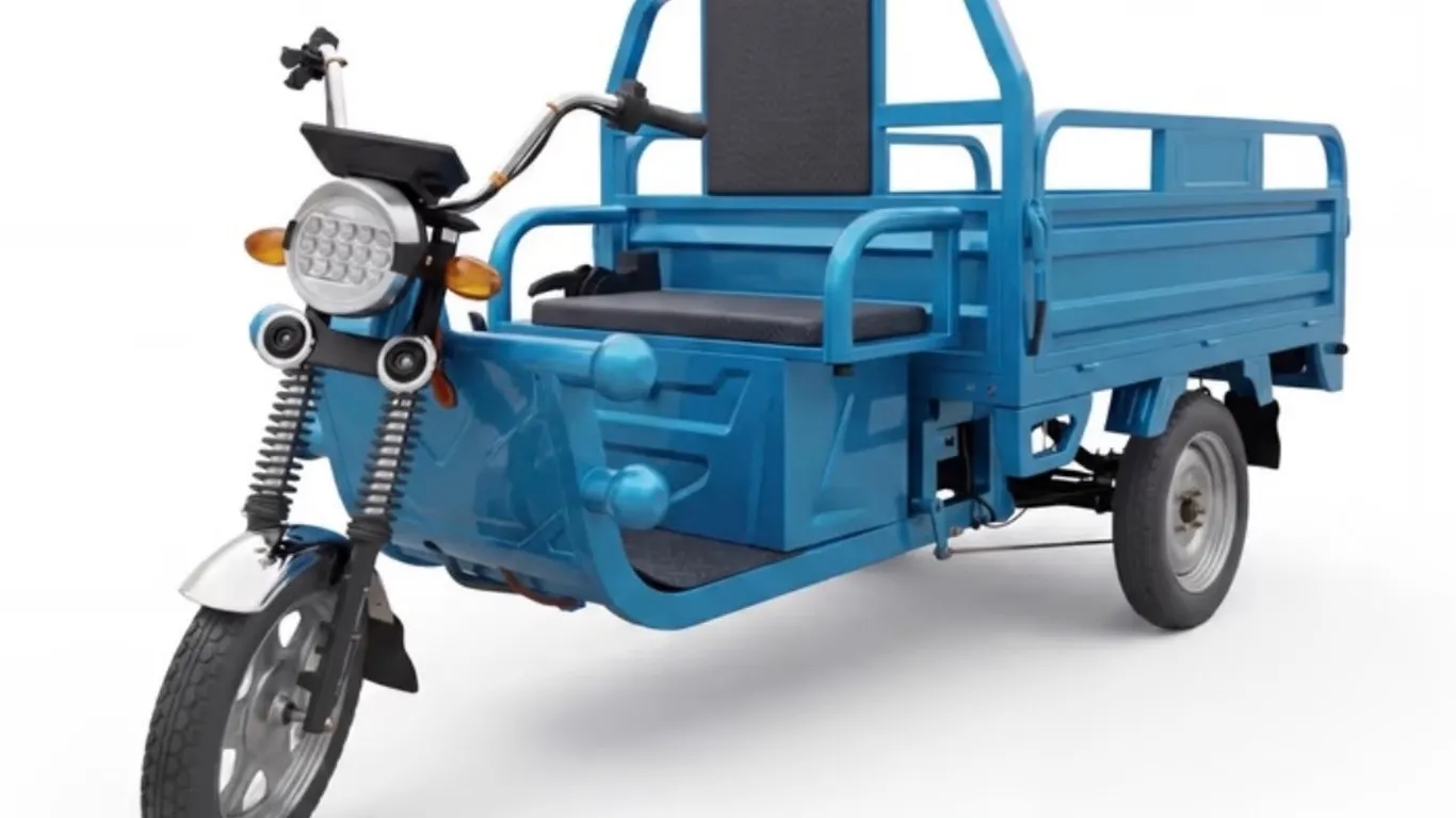 Unused Unassembled 2026 IRET13 Grey Electric Tricycle