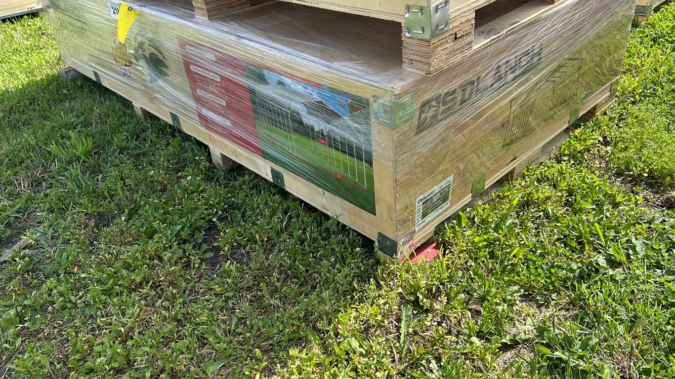 2026 Triple Garage Metal Shed SDLC2040FT
