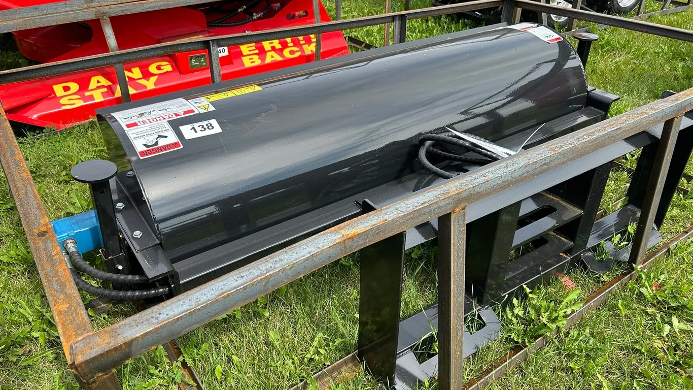 2026 Mower King SSAB72 Skid Steer Angel Broom