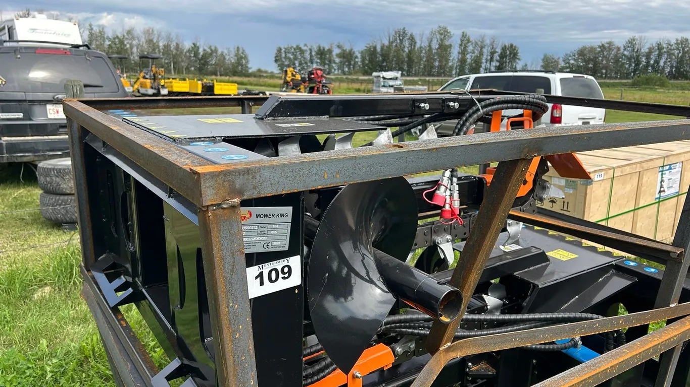 2026 Mower King ECSSCT72 Skid Steer Trencher