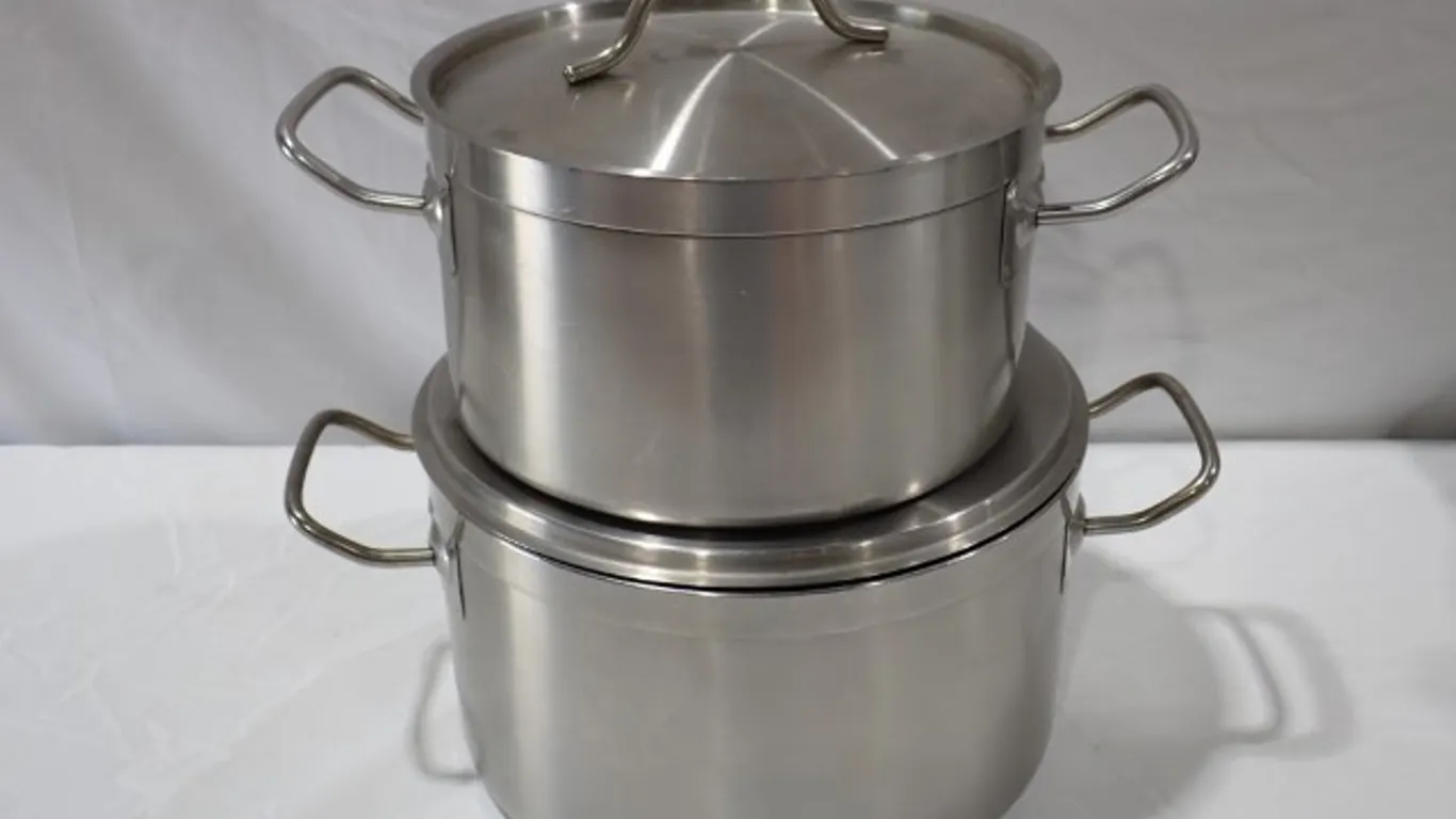 Two Pans with Lids