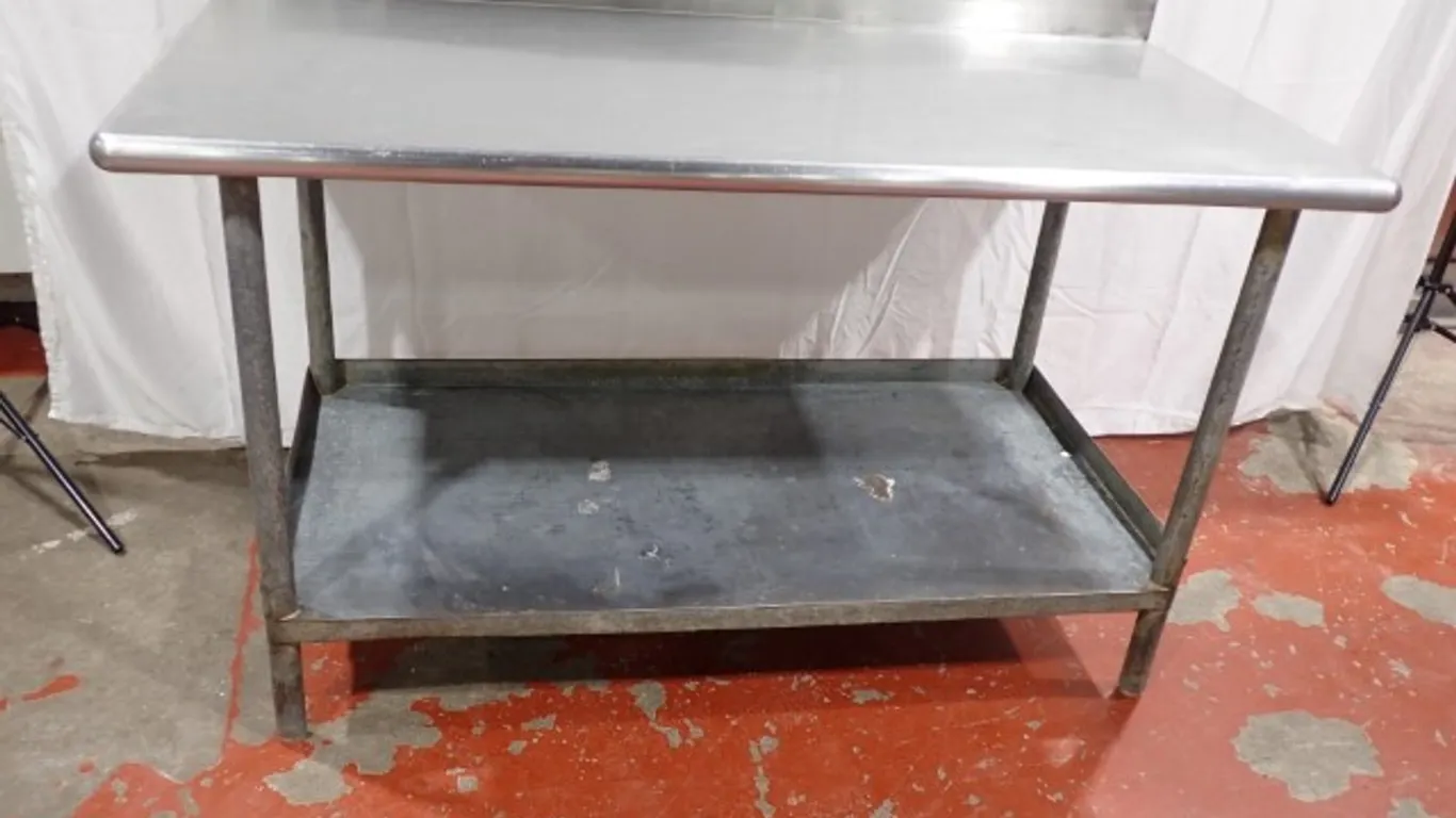 Stainless and Galvanized Workstation