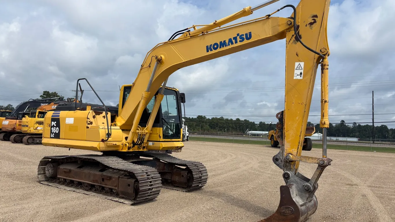 2010 KOMATSU PC160LC-8 HYDRAULIC EXCAVATOR