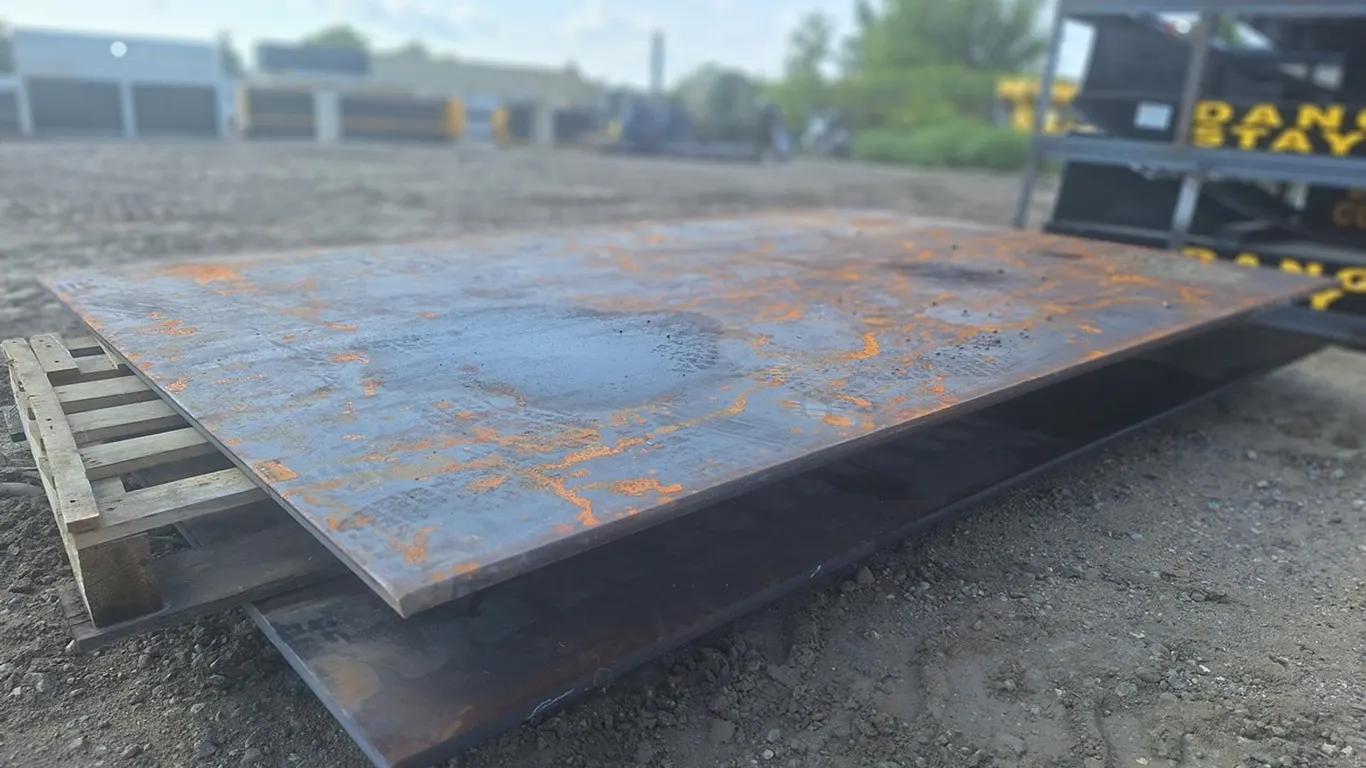 Steel Plate, 5'x8'x.75", Unused
