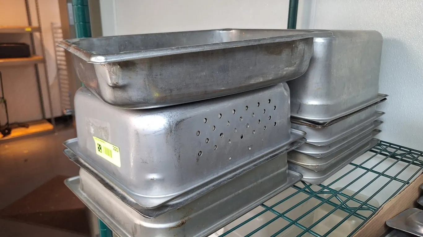 10 SS 1/2 Pans
